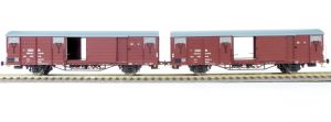 DR 2er-Set G�terwagen Glmms 1 - Exact Train EX20464 Spur H0